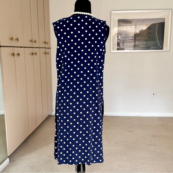 Lands’ End Cotton Polka Dot Dress - Picture 7 of 9